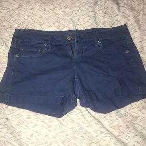 American Eagle Outfitters blue shorts